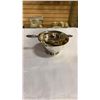 Image 18 : VITNAGE SILVER PLATE CREAM, SUGAR, STRAINER, TONGS