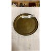 Image 2 : BRASS TRAY OF SILVER INLAY COLLECTIBLES