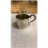Image 18 : THOSE WERE THE DAYS QUEEN ANNE TEA SET, SILVER PLATE TRAY AND COLLECTABLES, COBALT GLASS CONDIMENT S