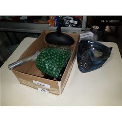 PAINTBALL GUN AND ACCESSORIES