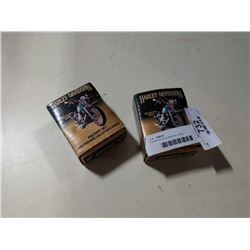 2 boxes of harley davidson cards