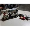 Image 1 : SOLIDO, CORGI, AND BUDDY L TOY VEHICLES AND ELECTRIC CRANE TRUCK TOY