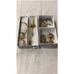 4 TRAYS OF VARIOUS JEWELLERY