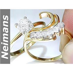 Vintage Gem 5.75 ct Citrine Earrings 14k Gold CERTIFIED