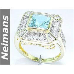 1.00 ct Emerald & Diamond Dangle Earrings 14kt