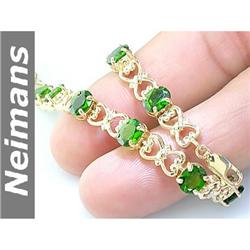 Gem Quality 1.50 ct Peridot & VS Diamond Ring 14kt Gold