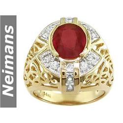 Vintage Deco .75 ct Quality VS Diamond Ring 14kt Gold