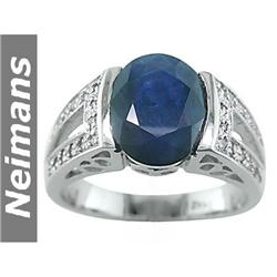 Antique 2.00 ct Green Sapphire & Diamond Earrings 14kt