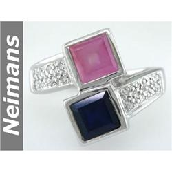 USGL Certified 1.50 ct Black & White VS Diamond Ring