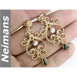 USGL Certified 1.25 ct Black Diamond Ring 14kt Gold