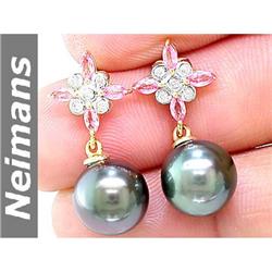 Men's 10.25 ct Certified Sapphire & VS Diamond Ring 14k