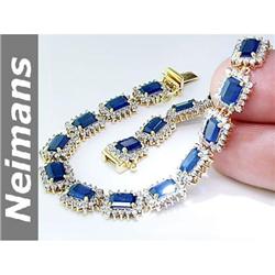 Certified 27.50ct Green Amethyst & Sapphire Pendant 14K