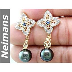 USGL Certified .50 ct Citrine Stud Earrings 14kt Gold