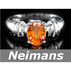 Antique 1.50 ct Certified Emerald & Diamond Ring 14kt