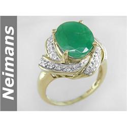 Antique 1.75 ct Sapphire & Diamond Ring 14kt Gold USGL