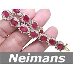 Certified 1.50 ct Ceylon Sapphire & Diamond Ring 14kt