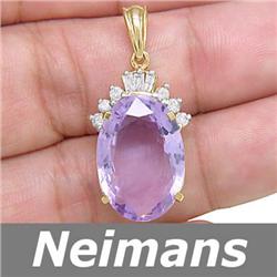 Certified 3.75 ct Tourmaline & Diamond Ring 14kt Gold