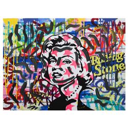 Nastya Rovenskaya- Mixed Media "Starface"