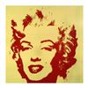 Image 1 : Andy Warhol "Golden Marilyn 11.40" Limited Edition Silk Screen Print from Sunday B Morning.