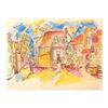 Image 1 : Wayne Ensrud "Entrance of Domaine de la Romanee-Conti" Mixed Media Original Artwork; Hand Signed; CO
