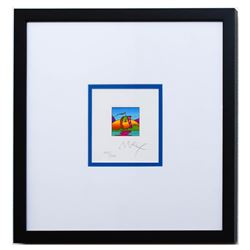 Peter Max- Original Lithograph "Sail Profile (mini)"