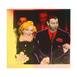 Ringo Daniel Funes, (Protege of Andy Warhol's Apprentice, Steve Kaufman), "Mr. and Mrs. DiMaggio" On