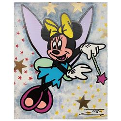 Jozza, "D. Collection 1130" Hand Signed Original Mixed Media on Canvas with COA.