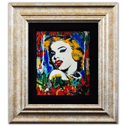 Nastya Rovenskaya- Mixed Media "Marilyn Monroe I"