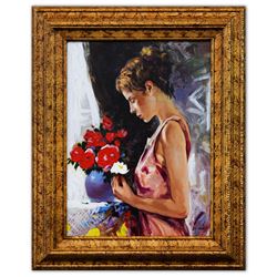 Igor Semeko- Hand Embellished Giclee on Canvas "Blessings"