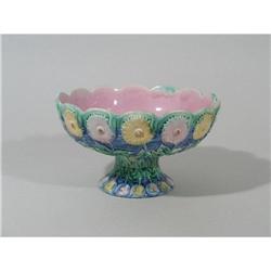 Etruscan Majolica Daisy Salad Compote #1324779