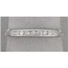 Image 1 : Platinum Band with Diamonds #1324786