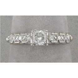 White gold diamond  ring #1324788