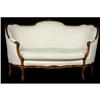 Image 1 : 19th C. Louis XV St walnut loveseat #1324802