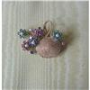 Image 1 : 1950's~14K / GEM SET "FlowerBasket" PIN #1324832