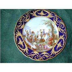 Imperial Russian Handpainted Plate Paul 1 c. #1325017