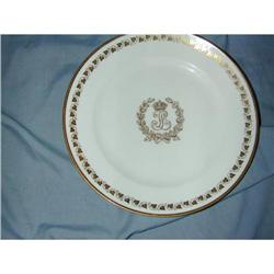 REAL SEVRES 1833 LOUIS PHILLIPE PLATE #1325021