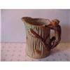 Image 1 : Majolica Milk Pitcher with Monkey handle #1325148