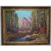 Image 1 : California scene with redwood trees, mountain #1340369