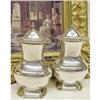 Image 1 : ANTIQUE SILVER SALT & PEPPER SHAKERS #1340413