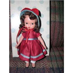 Nancy Ann To Market Frozen Leg bisque doll #1340485