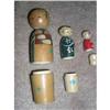 Image 1 : Early Japan Stack  Nesting Wooden Dolls #1340500