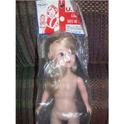 11" Hard Plastic Dress Me Doll Mint in Package #1340512