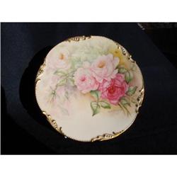  J.P. LIMOGES HAND PAINTED  PLATE #1340650