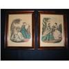 Image 1 : PAIR OF FRAMED FRENCH PRINTS #1340673