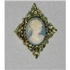 Image 1 : Hand-Carved Italian Cameo Pendant Post World #1341122