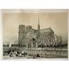 Image 1 :  Lithograph Notre-Dame #1341152