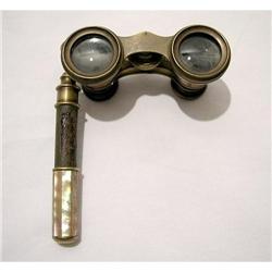 Antique Binoculars with Nacre for Theatres, #1341156