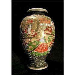 Japanese Satsuma Flower Vase #1341160