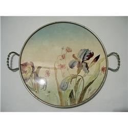 Majolica Tray Art Noveau #1341167