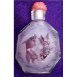 Antique Peking glass snuff bottle #1341204